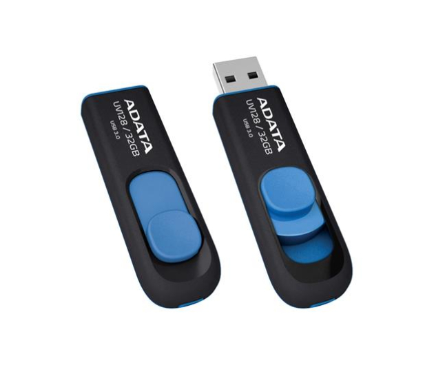 ADATA 32GB DashDrive UV128 czarno-niebieski (USB 3.1) - 255419 - zdjęcie 3